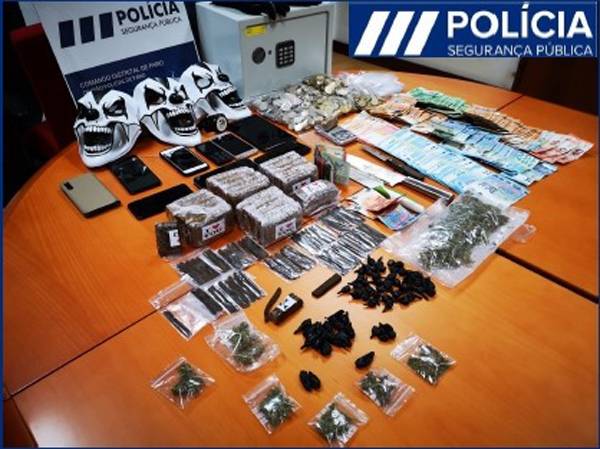 PSP detém suspeito de tráfico e apreende mais de 5 000 doses de droga