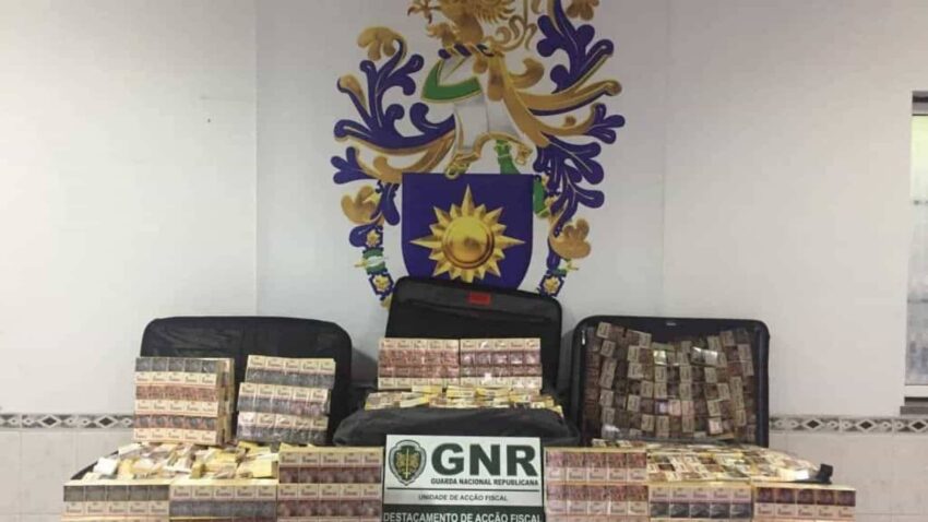 Nacional GNR Apreende 85 Mil Cigarros No Aeroporto De Lisboa Postal