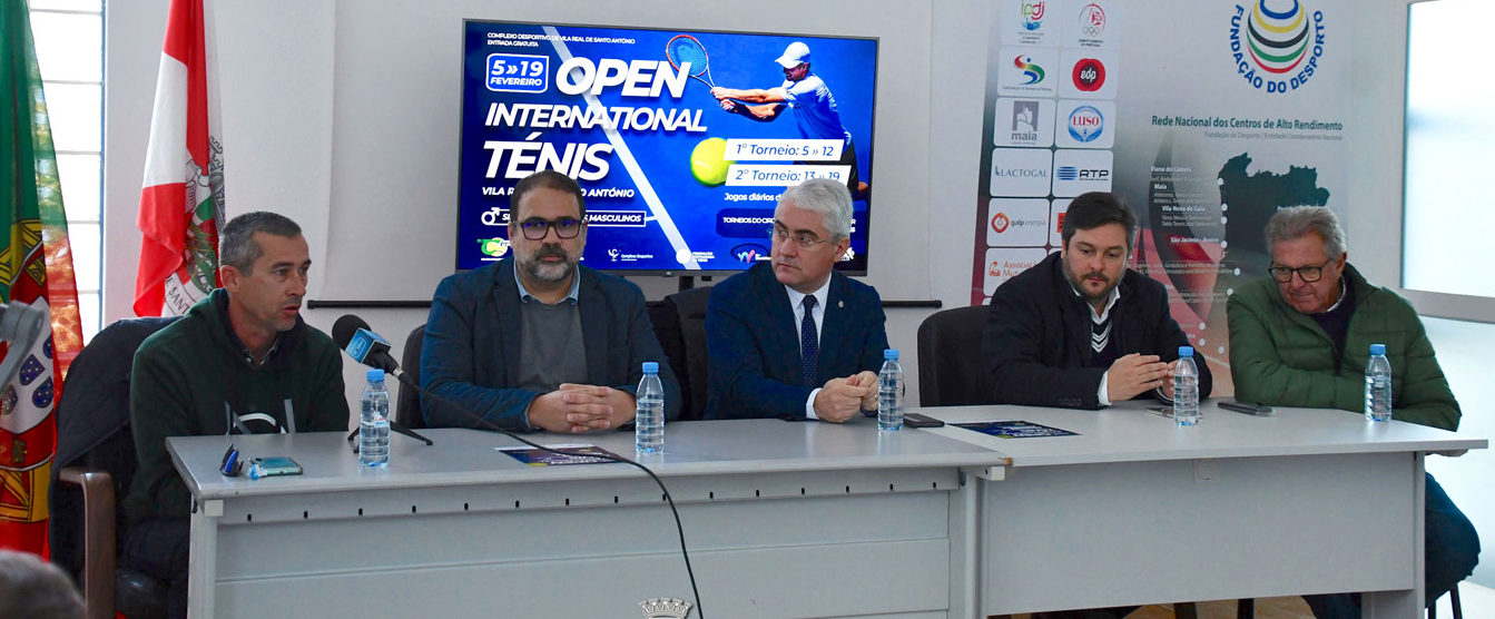 Open Internacional de Ténis marca regresso dos grandes eventos a VRSA