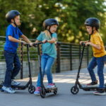 Bicicletas e trotinetes a motor só podem circular nos passeios por crianças até aos 10 anos?