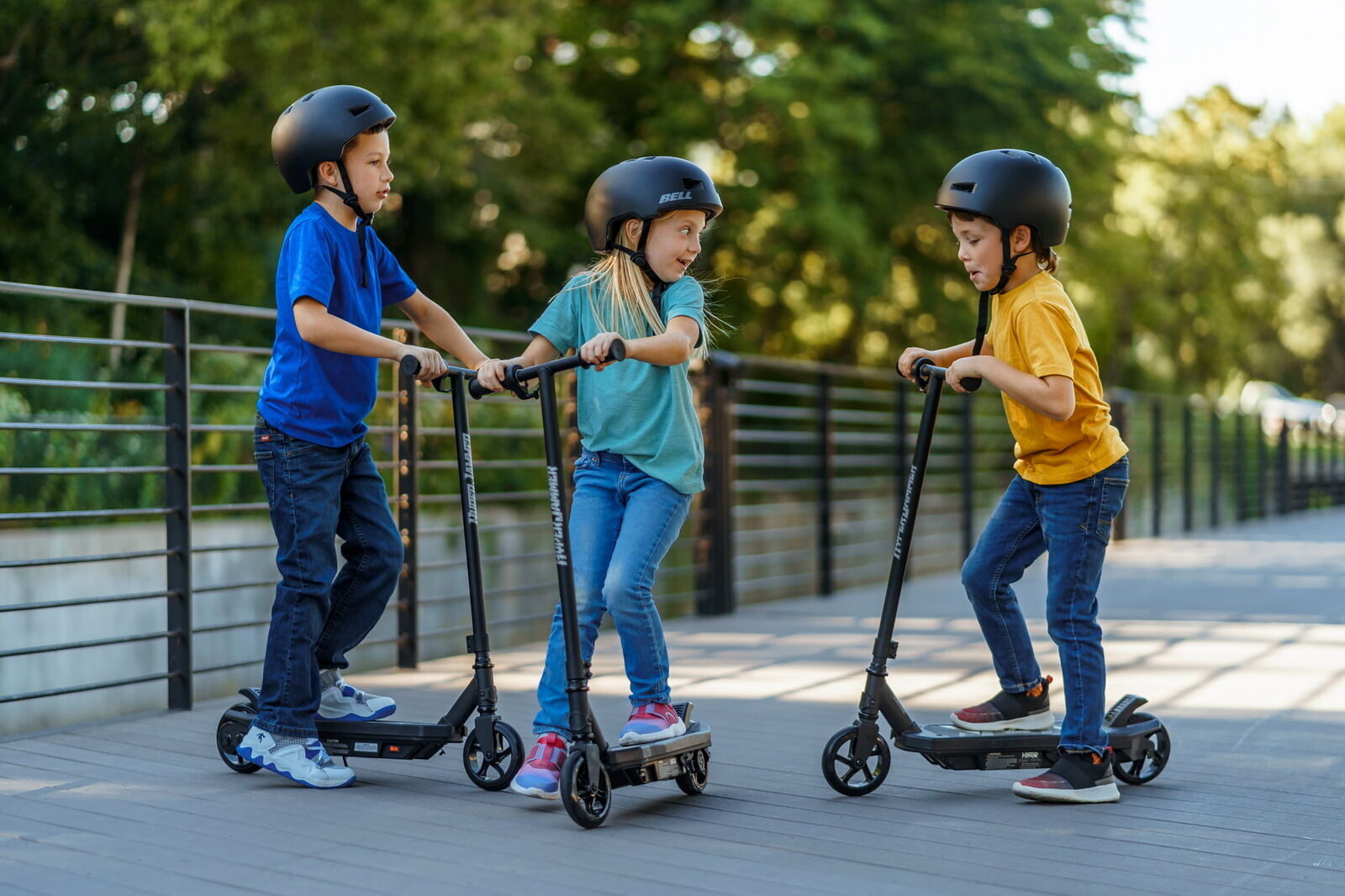 Bicicletas E Trotinetes A Motor S Podem Circular Nos Passeios Por