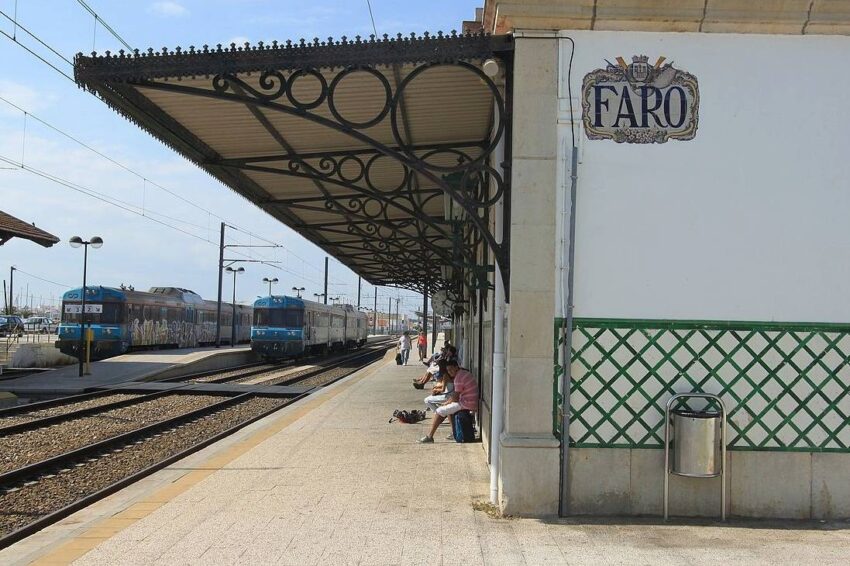 Estação Ferroviária de Faro.