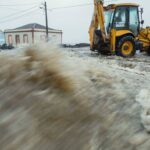 Mau tempo a sul e centro de Portugal com tempestade Berenice