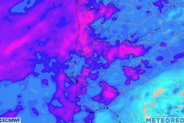 Risco de trovoadas na quinta-feira em Portugal: um fenómeno invulgar em  dezembro causado pelo rio atmosférico que vem aí