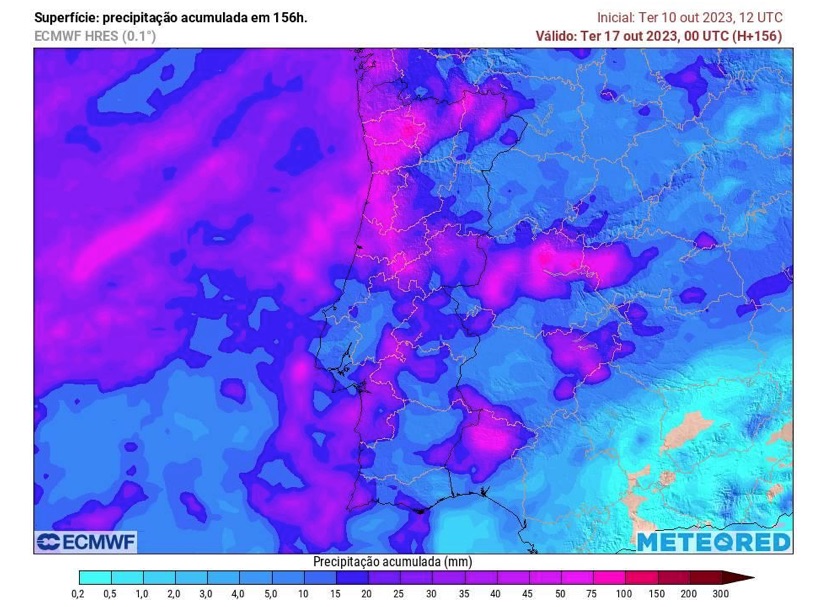 Risco de trovoadas na quinta-feira em Portugal: um fenómeno invulgar em  dezembro causado pelo rio atmosférico que vem aí