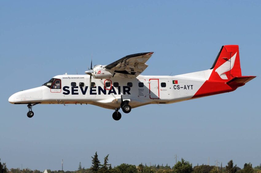 Avião da Sevenair.