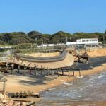 Esta praia do Algarve volta a desaparecer após temporal: “Estou assustado”