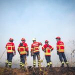 Incêndio em Tavira entra em vigilância após mobilizar quase 50 operacionais
