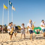 Banhistas das praias de Castro Marim surpreendidos com flash mobs ao fim da tarde