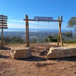 Há um novo baloiço panorâmico para conhecer no Cerro de São Miguel em Moncarapacho