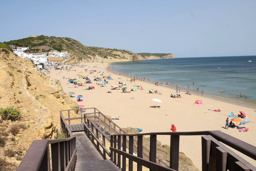 Praia de Salema.