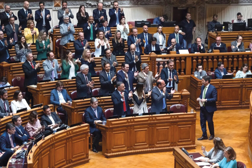 Deputados do Chega na Assembleia. Crédito: Lusa