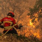 Incêndio em Aljezur já consumiu 2.000 hectares em dois concelhos