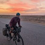 Algarvio está a dar a volta ao mundo de bicicleta numa viagem de um ano: “Estou sempre a pensar onde vou dormir e comer”