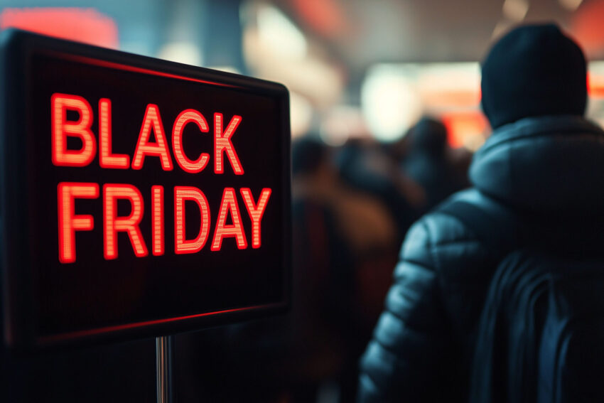 Black Friday. Crédito: Freepik AI