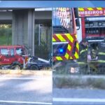 Seis pessoas morrem carbonizadas em acidente de viação em Lisboa