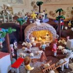 Casal de Castro Marim cria presépio de croché com centenas de figuras artesanais