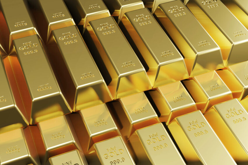 Barras de ouro. Crédito: Freepik