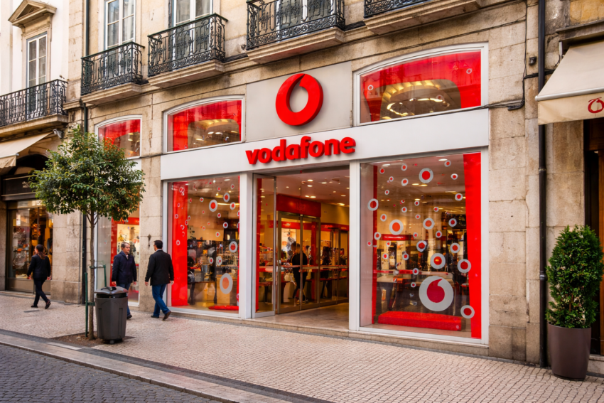 Loja da Vodafone. Crédito: Foto AI
