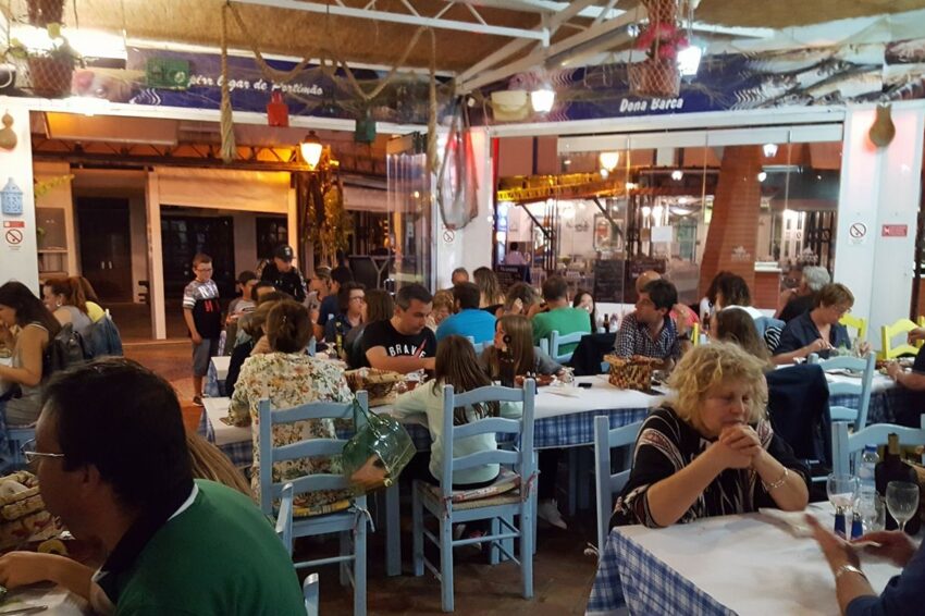 Restaurante Dona Barca, em Portimão.