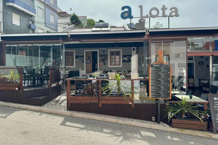 Restaurante A Lota, em Alvor.