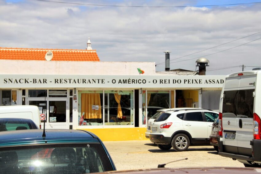 Restaurante O Américo, em Olhão.