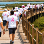 Caminhada solidária entre Cavacos e Fuzeta alerta para a luta contra o cancro