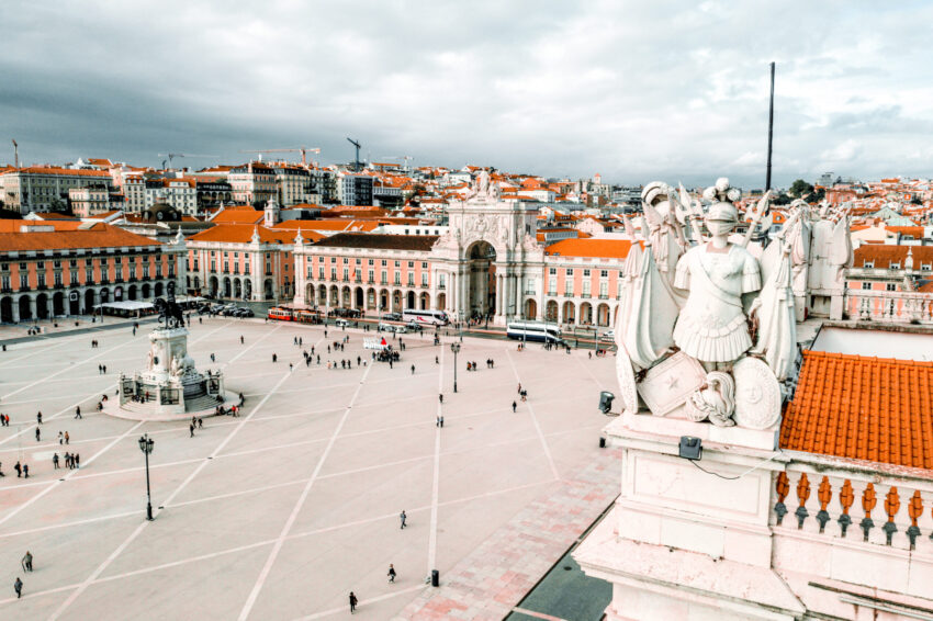 Praça do Comércio, Lisboa.