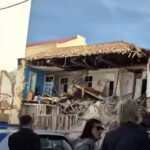 Desabamento parcial de edifício em Faro deixa dois idosos desalojados