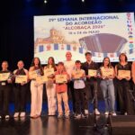 Jovens acordeonistas algarvios conquistaram vários prémios em Alcobaça