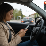 Condutor arrisca multa por estar no telemóvel quando o semáforo está vermelho? Veja o que dizem o Código da Estrada e a PSP