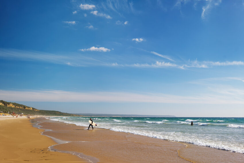 Praia da Fonte da Telha.