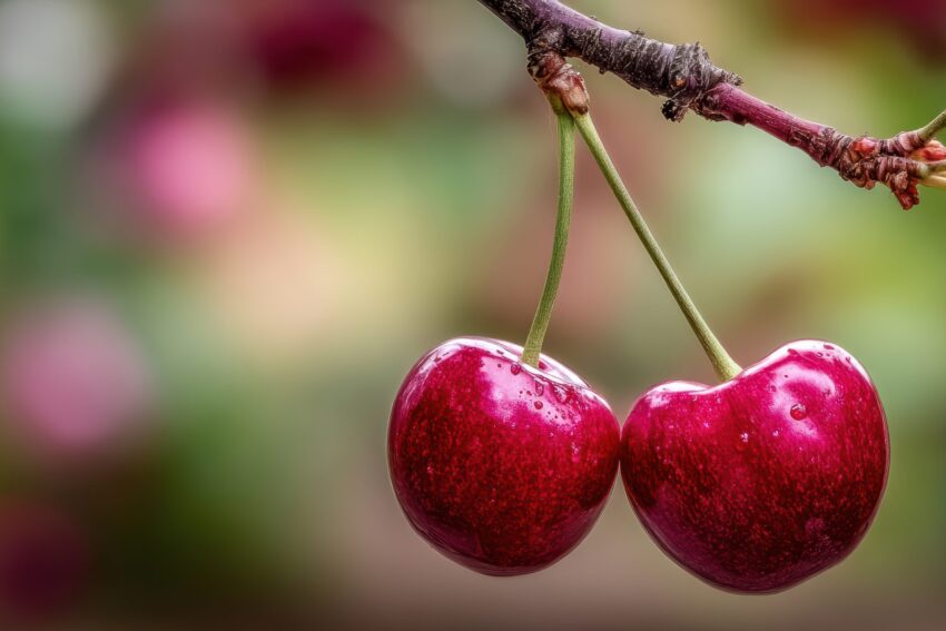 Cerejas.