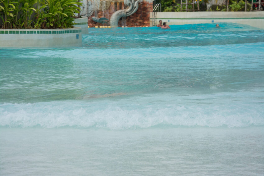 Piscina de ondas.