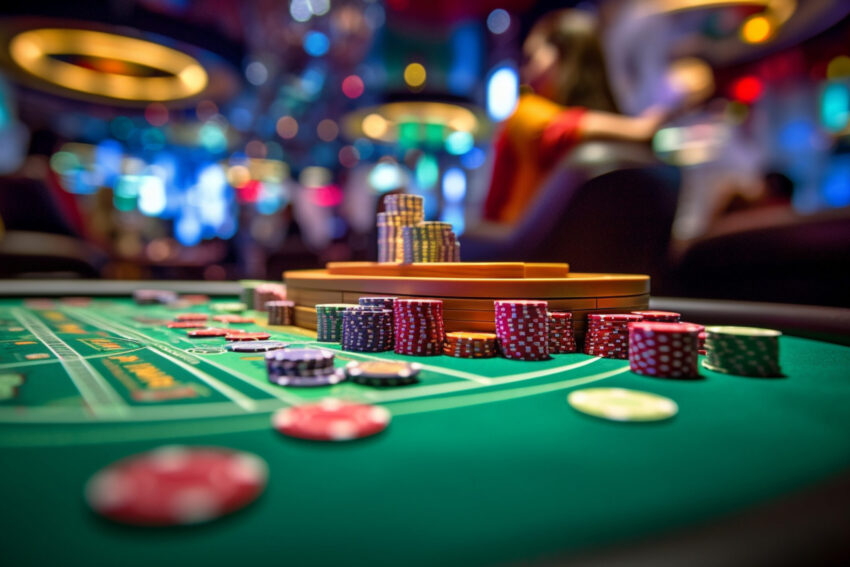 Fichas de casino. Crédito: Magnific AI