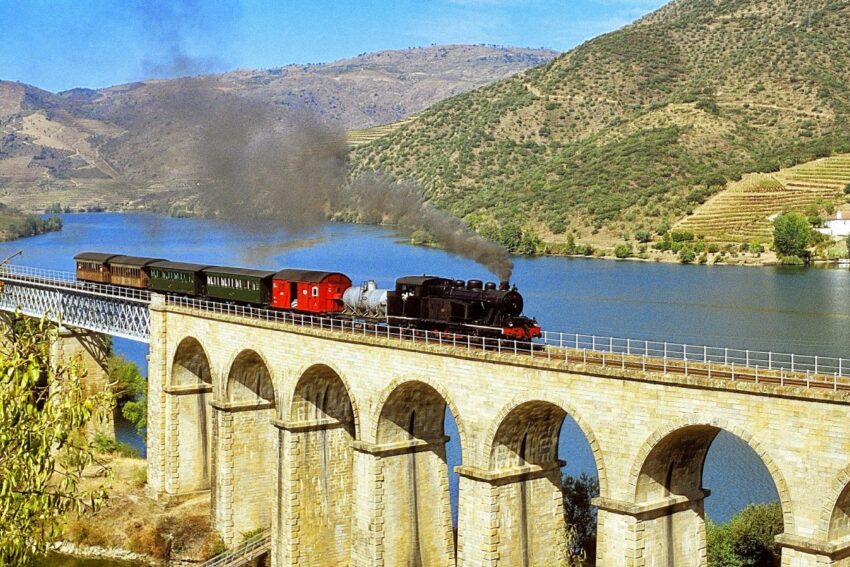 Comboio histórico do Douro.