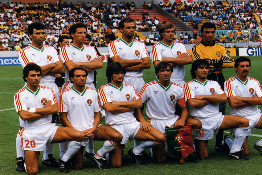 Seleção Nacional 1986. Crédito: Foto DR