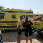 Espanhol assistido e transportado para hospital após dificuldades na barra de Cacela Velha