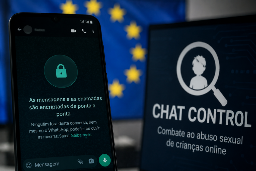 Chat Control. Crédito: Foto AI
