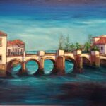 Tavira inspira nova exposição de Pilar Correia na Casa André Pilarte