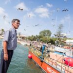 Oitenta figurantes recriam tradição da sardinha no coração de Portimão sob a direção do ator Vítor Correia