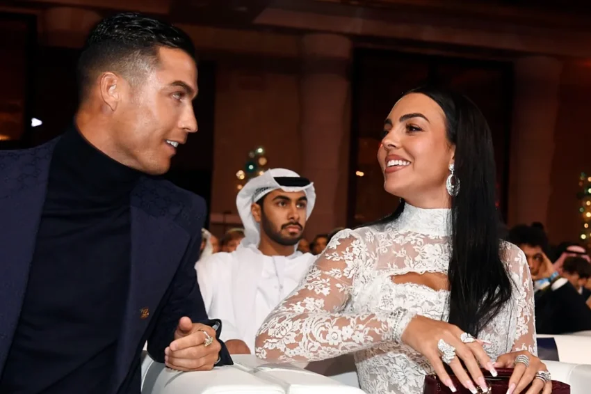 Cristiano Ronaldo e Georgina Rodríguez.