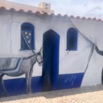 Ferragudo recupera murais de 2016 com a artista Meire Gomes