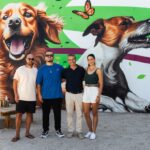 Novo mural dá cor ao primeiro parque canino público do concelho de Loulé