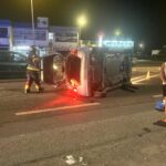 Mãe e criança escapam sem ferimentos graves após despiste em Bela Mandil