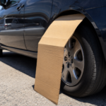 Viu um carro estacionado com cartão nas rodas? Este é o motivo (e não tem a ver com animais)
