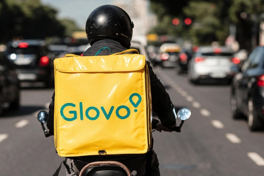 Estafeta da Glovo.