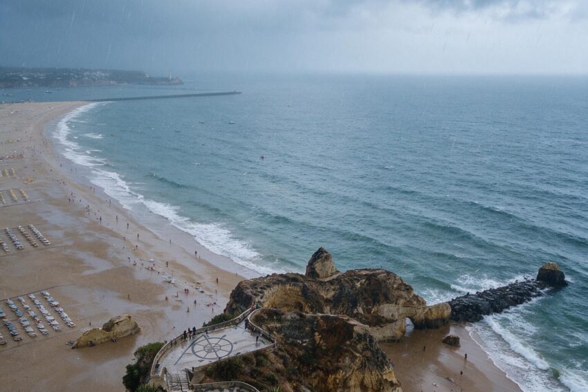 Chuva no Algarve.
