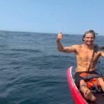 Travessia de Pyrrait homenageia legado de surfista desaparecido Arran Strong