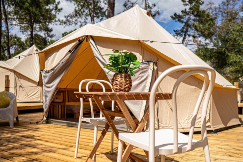 Orla Ecoglamping na ilha de Tavira.